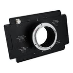 Fotodiox Pro Lens Mount Adapter Compatible with Hasselblad XCD-Mount Cameras (Such as X1D 50c and X1D II 50c) to Large Format 4x5 View Cameras with a Graflok Rear Standard - Shift/Stitch Adapter