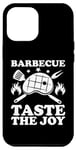 Coque pour iPhone 14 Pro Max Barbecue fumoir design pour barbecue à viande