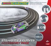 G8045 Scalextric Micro Scalextric Track Extension Pack - Straights & Curves