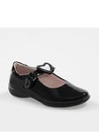 Lelli Kelly Colourissima School Dolly Shoes - Black, Black Patent, Size 2 Older