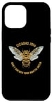 iPhone 14 Pro Max Cicadas 2024 Don't Run With Your Mouth Open Brood XIII Funny Case