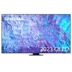 Samsung QE98Q80CA 2023 98" Q80C QLED 4K HDR Smart TV - SILVER