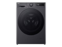 Lg Serie R5 F4dr510s2m - Tvättmaskin/Torktumlare - Bredd: 60 Cm - Djup: 62 Cm - Höjd: 85 Cm - Frontmatad - 10 Kg - 1400 Rpm - Mitten Svart