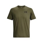 Under Armour Men's Sportstyle Left Chest Short-sleeve T-shirt Short Sleeve, Green, XXL-3XL