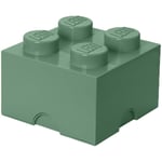 Room Copenhagen LEGO® Boks 8 Knotter, Sand Green Polypropylen