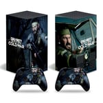 Kit De Autocollants Skin Decal Pour Console De Jeu Xbox Series X Call Duty Cold War, T1tn-Seriesx-4033