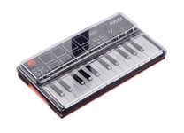 Decksaver LE Cover for Akai MPK Mini Play MK1/2- Super-Durable Polycarbonate Protective lid in Smoked Clear Colour, Made in The UK - The Producers' Choice for Unbeatable Protection