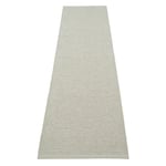 Pappelina, Emm matta 70 x 300 cm  Sage/Linen Metallic