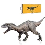 Figurine De Dinosaure Indominus Rex Réaliste, Jouet De Collection Modèle Animal Préhistorique Avec Bouche Mobile