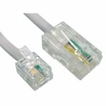 ExPro 1m RJ11 to RJ45 Cable - Router To ADSL Filter White