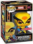 Figurine Funko Pop - Marvel Comics N°802 - Wolverine - Black Light (55140)