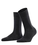 FALKE Women's Sensitive London W SO Cotton With Soft Tops 1 Pair Socks, Grey (Anthracite Melange 3080) new - eco-friendly, 2.5-5