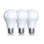 Denver smart LED-lampor E27 SHL-340MK2 med Wi-Fi och justerbar vit färg – 3-pack