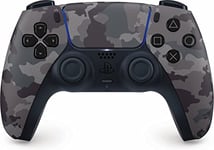 Sony, Manette sans fil DualSense™, PlayStation 5, Batterie rechargeable, Bluetooth, Compatible PS5 et PC, couleur grey camouflage