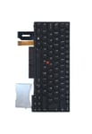 Lenovo ThinkPad P43s Keyboard Icelandic Black Backlit 01YP536