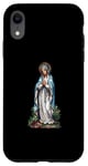 Coque pour iPhone XR Notre-Dame de Lourdes 8 embouts