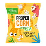 Propercorn Impulse Simply Sweet Kids Popcorn 12g (Pack of 18) Pack of 18