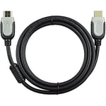 Bticino S2163 Rallonge Fiche HDMI 3D et Ethernet, 2 m, Noir