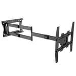 Nanook 2120 Long arm TV Wall Mount for 42-75 inch screens, Extra long extension up to 47 inch, Heavy-Duty TV Mount Holds up to 88 lbs, Full-Motion, Swivels up to 180°, Max. VESA 400x400