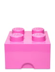 Lego Storage Brick 4 Pink LEGO STORAGE