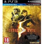 RESIDENT EVIL 5 GOLD MOVE EDITION / Jeu console PS