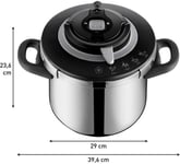 Tefal Tryckkokare Clipso CHEF 8 l P4551431