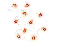 Goobay 60249, Fairy Lights, Röd, Silver, Transparent, Vit, Koppar, Plast, Ip20, 10 Lamp(Or), Led