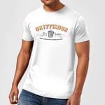 Harry Potter Gryffindor Team Quidditch Men's T-Shirt - White - XL