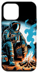 iPhone 12 mini Astronaut Stranded in a Distant Planet Calming Funny Trippy Case