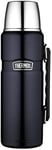 Thermos Stainless King Flask, glossy black, 1.2 L, 33.6 x 11.99 x 33.6 cm, 1832