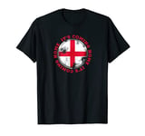 England Football Flag St George Cross It's Coming Home T-Shirt