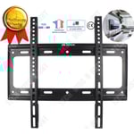 TD® Support Mural TV Universel pour Petite Télé Meuble Téleviseur Plasma Smart OLED LED LCD 3D Fixation Mur Capacité Max jusqu'à