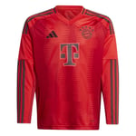 adidas Bayern München Hjemmedrakt 2024/25 Barn Langermet - Fotballdrakter unisex