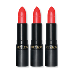 3 x Revlon Super Lustrous The Luscious Mattes Lipstick - 007 On Fire