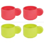 Set 2 coquetier egg cup (1 modèle aléatoire) - Multicolore - Table Passion