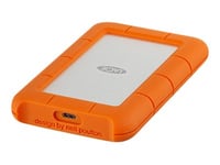 LaCie Rugged USB-C, 2000 GB, 2.5", 3.2 Gen 1 (3.1 Gen 1), Oranssi, Hopea