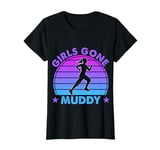 Mud Run Marathon Runner Girls Gone Muddy Muddin T-Shirt