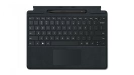 Microsoft Surface Pro Signature Keyboard with Slim Pen 2 Sort Microsoft Cover port QWERTY Engelsk