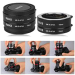 Meike MK-S-AF3A Auto Focus Macro Lens Extension Tube Set for Sony A5000 A7M2