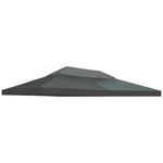 3x4m Gazebo Replacement Roof Canopy 2 Tier Top UV Cover Patio