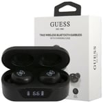 Guess GUTWST31EK TWS Bluetooth-hodetelefoner + dockingstasjon svart/svart