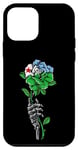 Coque pour iPhone 12 mini Djibouti Rose Squelette Pride Drapeau Djiboutien Racines Souvenir