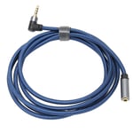 3.5 Mm Stereo Extension Cable Adapter 4 Level 90 Degree 4 Conductor Cable