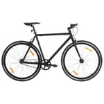 Fixed gear cykel svart 700c 55 cm