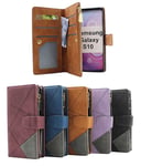 XL Standcase Lyxfodral Samsung Galaxy S10 (G973F) (Svart)