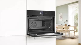 Bosch CSG7361B1 Series 8 Built In Compact Oven With Steam Function