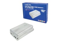 LogiLink Super Speed USB3.0 HDD Enclosure for 3,5" SATA HDD - Boitier externe - 3.5" - SATA 3Gb/s - 300 Mo/s - USB 3.0