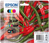 EPSON CHILI MULTIPACK 4-COLOURS 503 XL BLACK/STD. CMY (C13T09R94010)