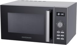 Statesman 25L Digital Combi Microwave with Grill & Convection, 900 W Silver