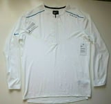 Nike Tech Pack Men Running Long Sleeve Sweatshirt Top - White Bq6399-100 - M